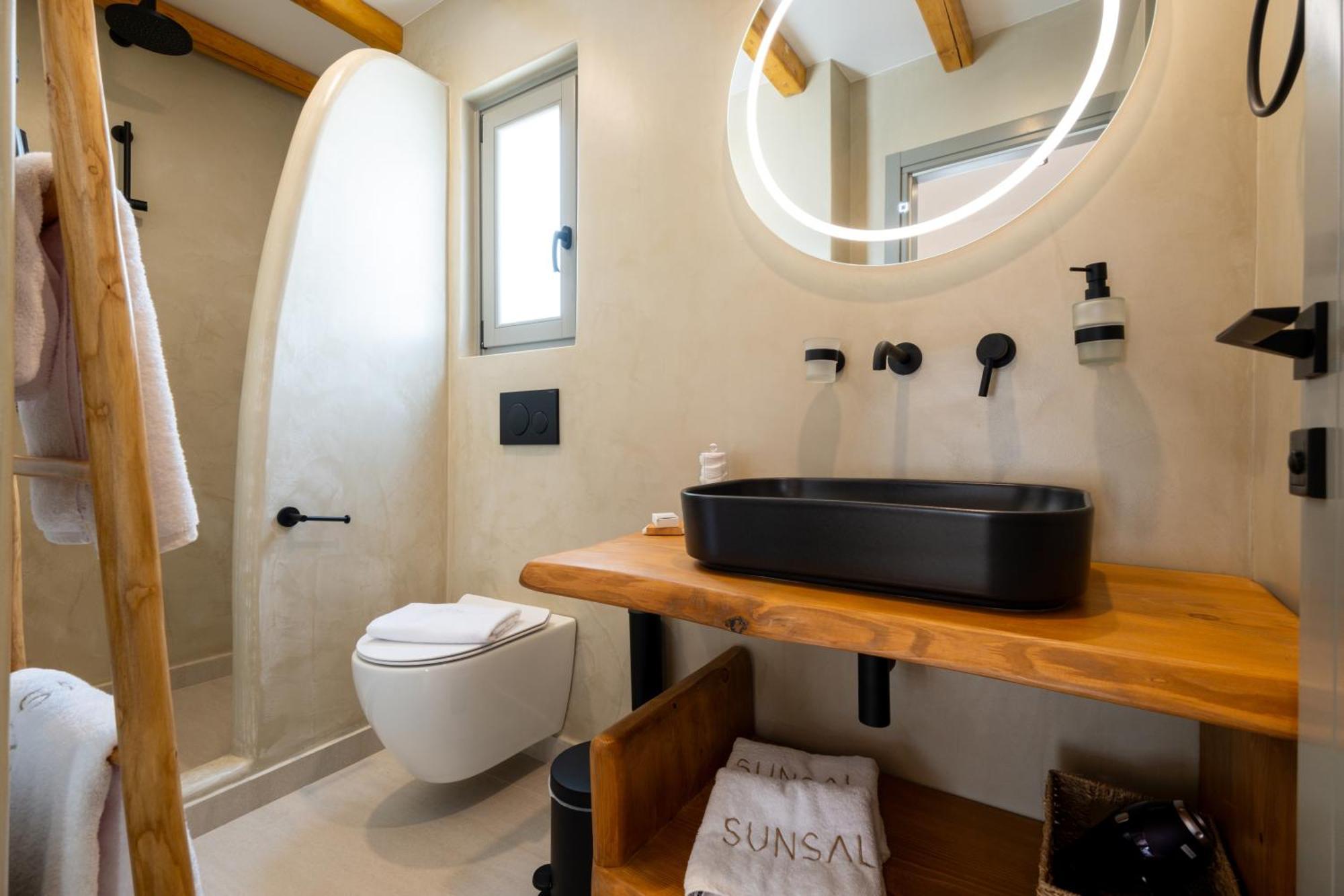 Sunsal Luxury Studios - Sky Náousa Exteriör bild